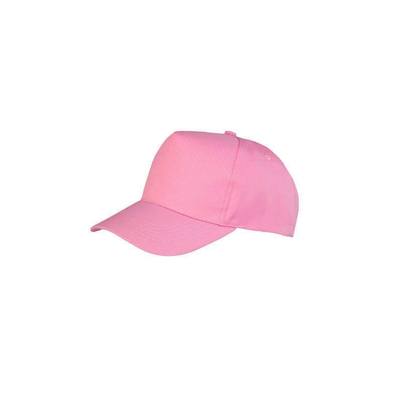 Gorra rosa suave