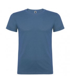 Camiseta manga corta azul tejano