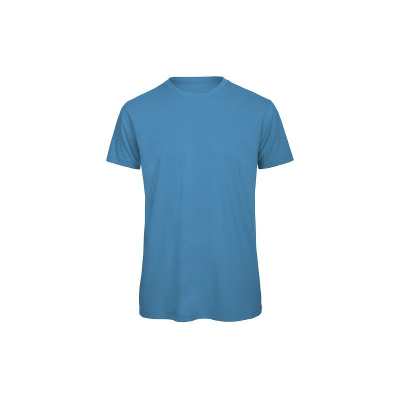 Camiseta orgánica azul pitufo