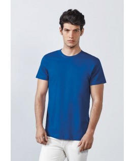 Camiseta manga corta azul eléctrico