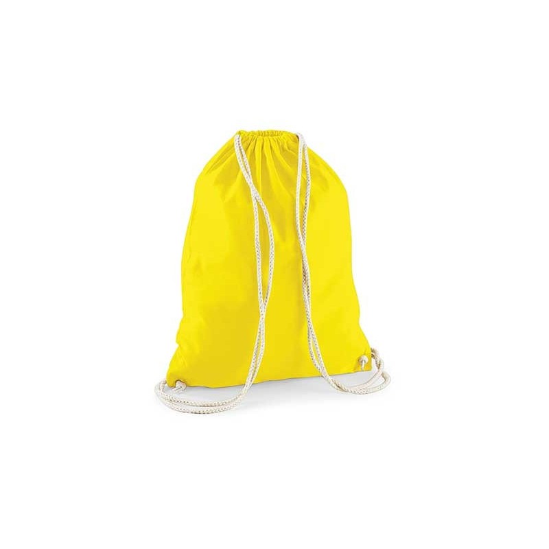 Bolsa / Mochila algodón amarilla