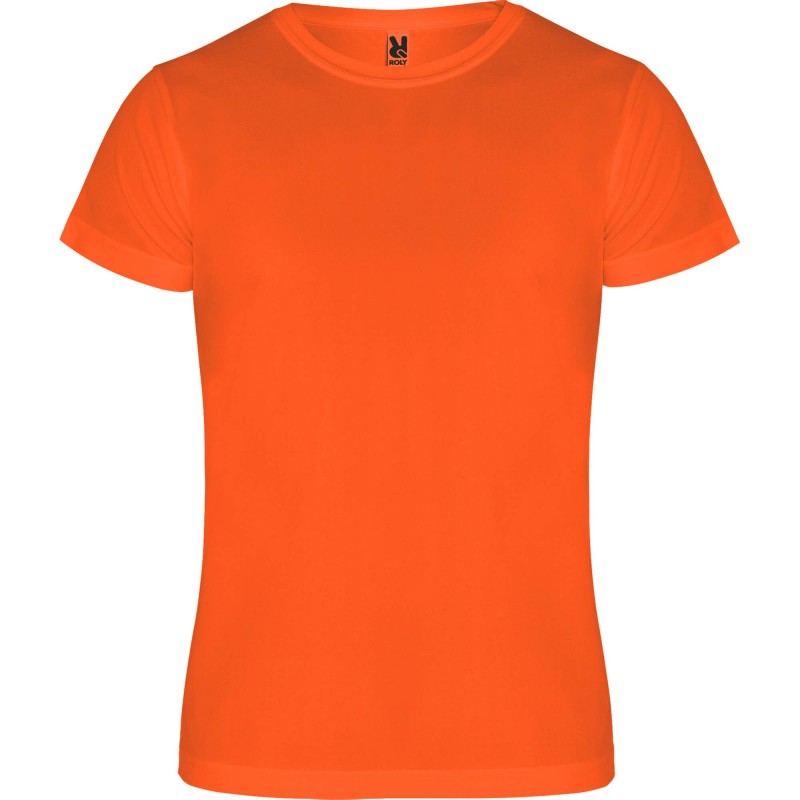 Camiseta deportiva Naranja fluorescente