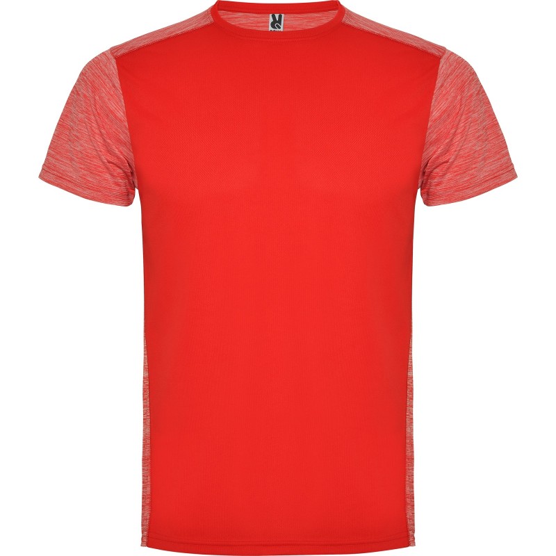 Camiseta técnica de manga corta Zolder de Roly roja