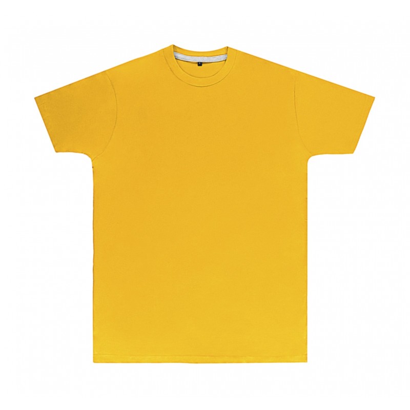 Camiseta color amarillo oro