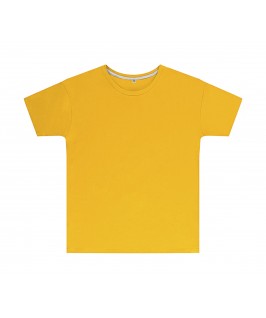 Camiseta color amarillo oro