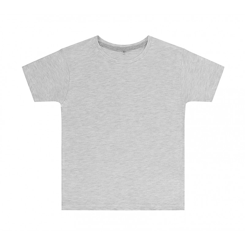 Camiseta color gris jaspeado claro