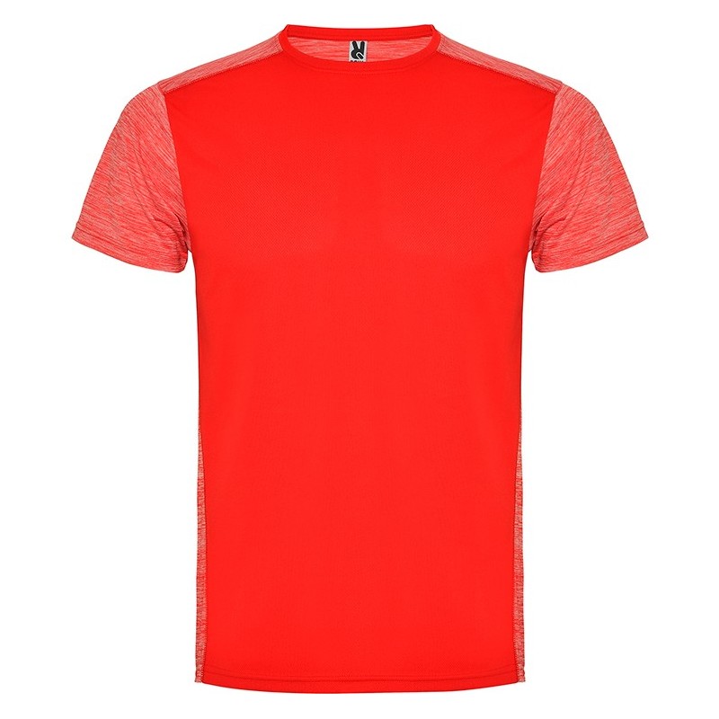 Camiseta técnica en color rojo