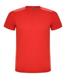 Camiseta técnica de color rojo