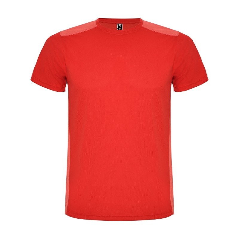 Camiseta técnica de color rojo