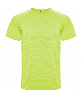 Camiseta deportiva amarillo fluorescente