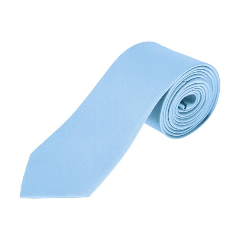 Corbata azul cielo