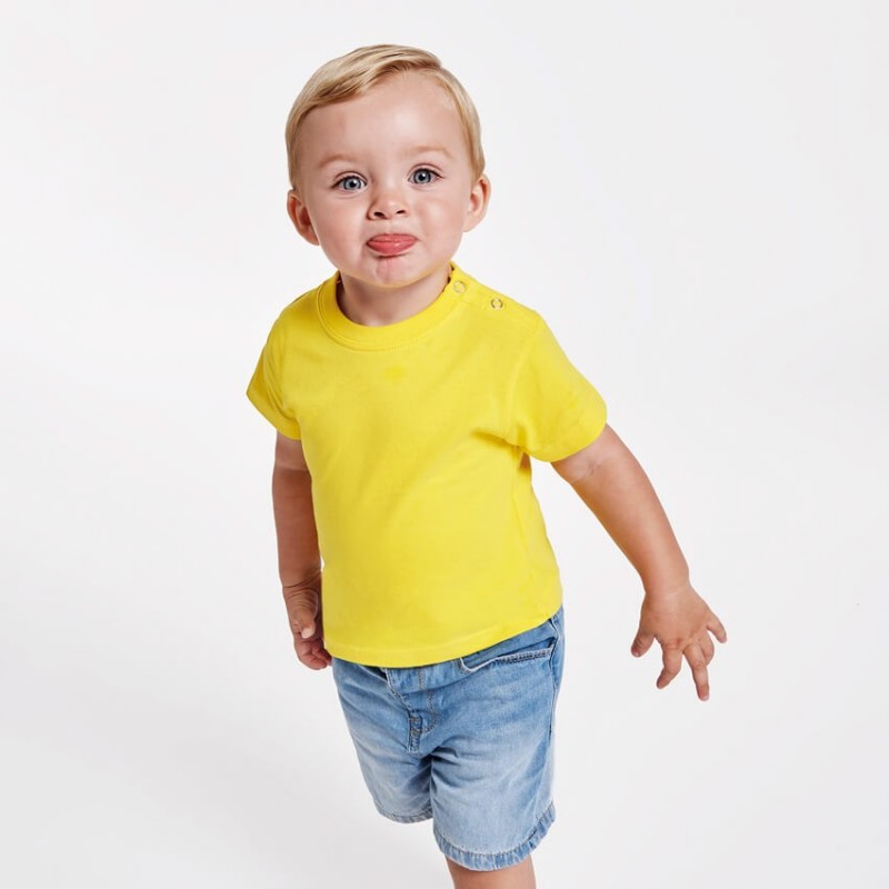 Ligero Chispa  chispear Quedar asombrado Camiseta manga corta baby de Roly | Tienda Online | C&M