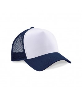 Gorra azul marino con blanco