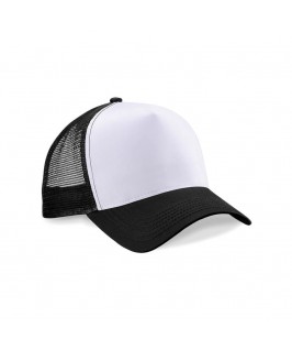 Gorra negro con blanco