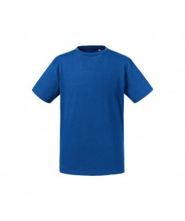 Camiseta orgánica azul eléctrico