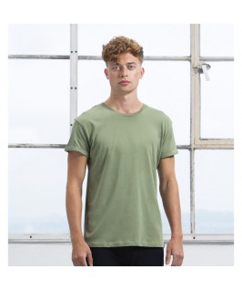 Camiseta verde aceituna