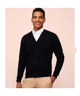 Chaqueta punto negra