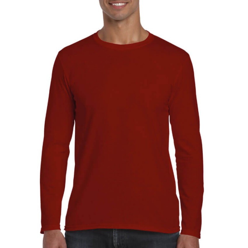 Camiseta manga larga rojo