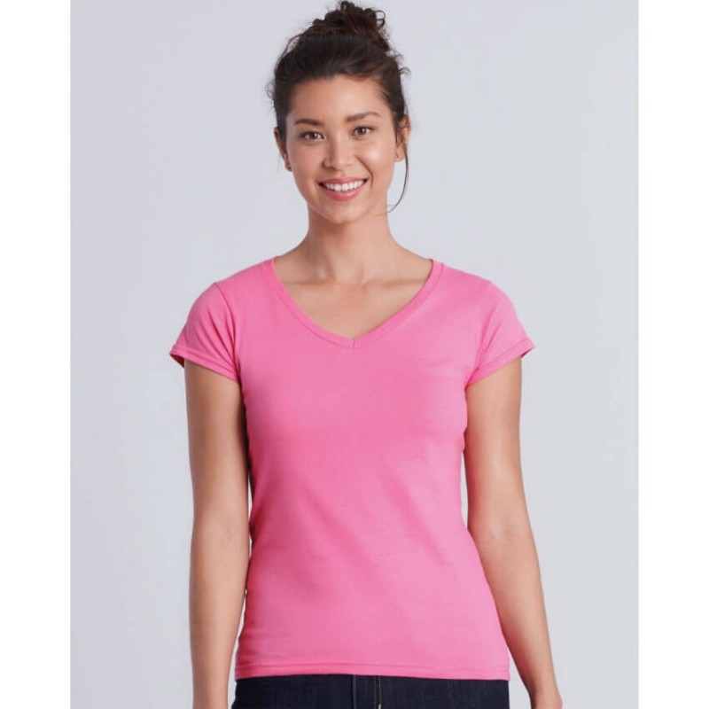 Camiseta rosa chicle