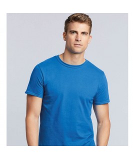 Camiseta manga corta azul zafiro