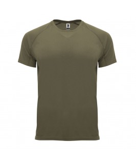 Camiseta técnica verde militar
