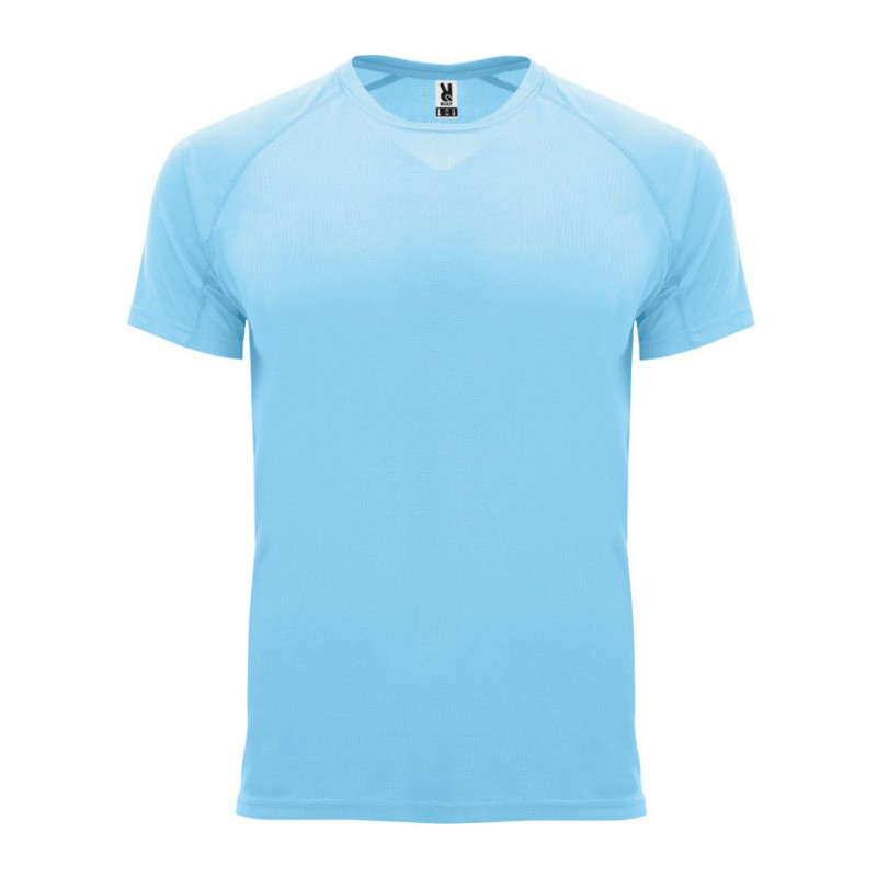 Camiseta técnica azul cielo