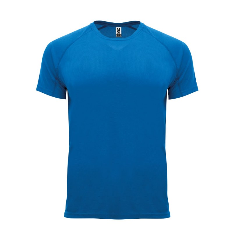 Camiseta técnica azul eléctrico