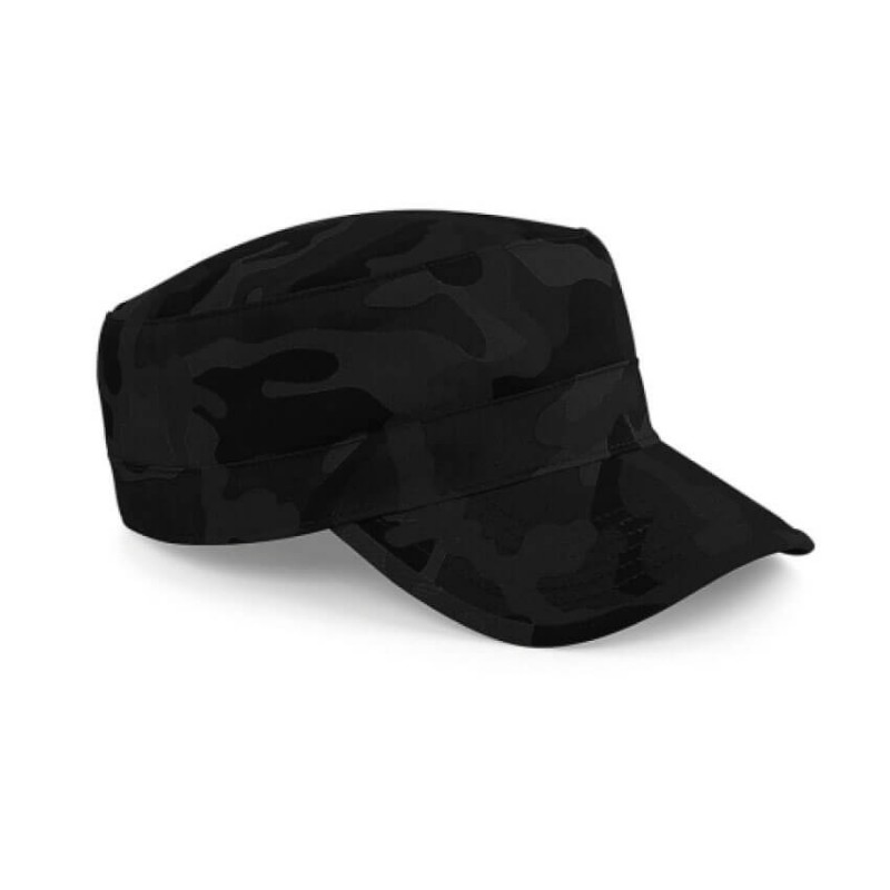 Gorra militar camuflaje negro