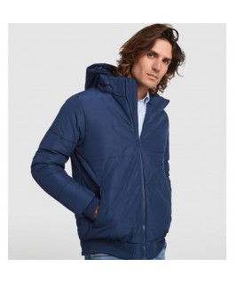 Chaqueta acolchada azul marino