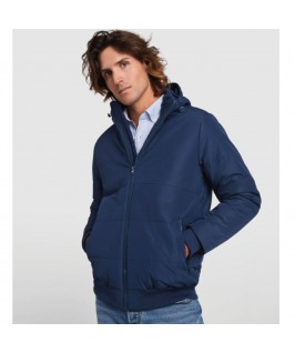 Chaqueta acolchada azul marino