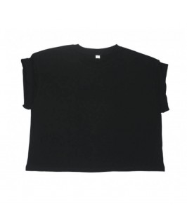 Camiseta corta orgánica negra