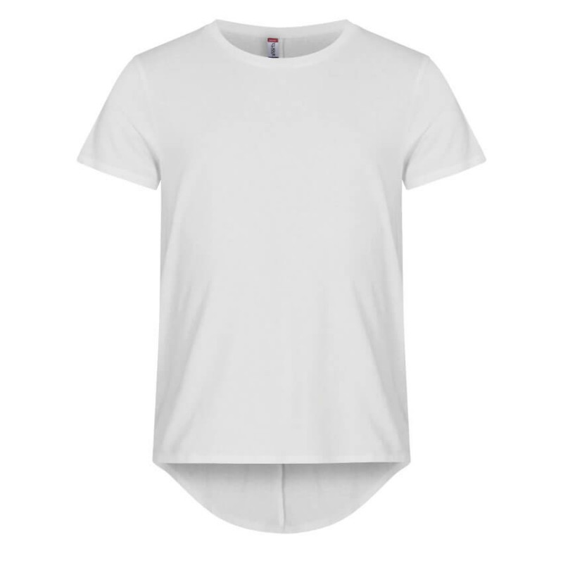 Camiseta larga blanca