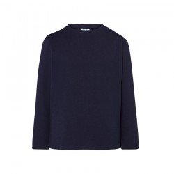 Camiseta manga larga azul marino