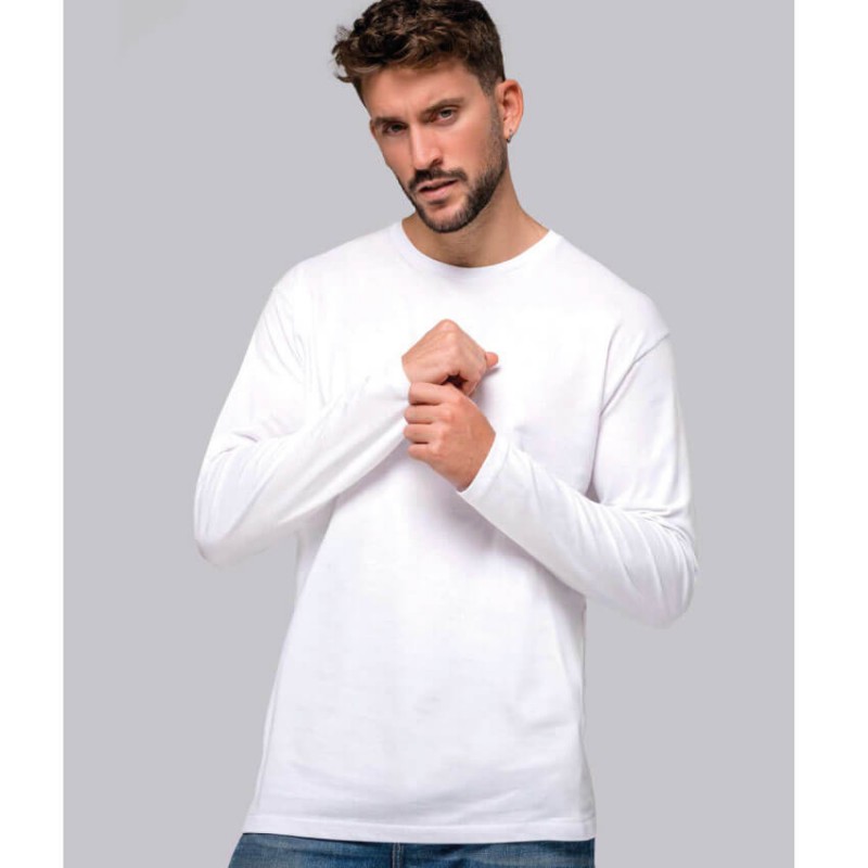 Camiseta manga larga blanca