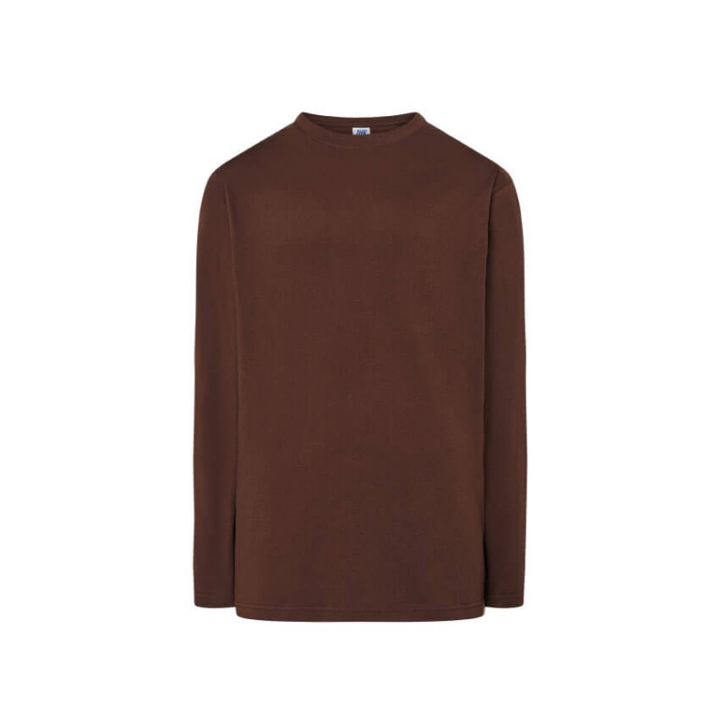 Camiseta manga larga marrón chocolate