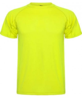 Camiseta amarillo fluorescente