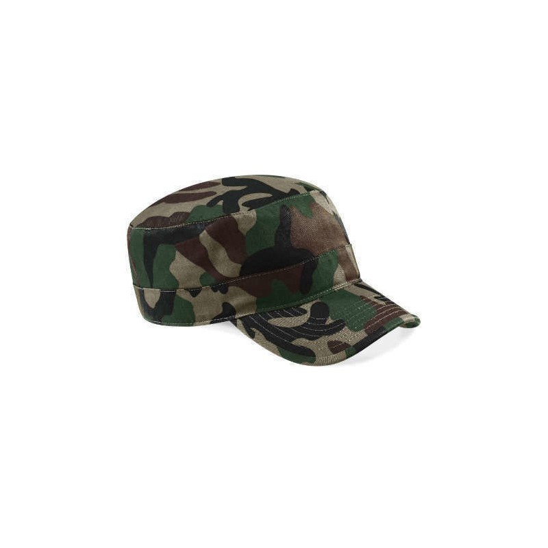 Gorra militar camuflaje verde